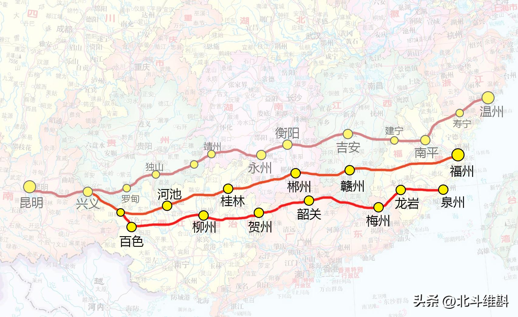 全国铁路图高清版大图(2025中国铁路网高清图)