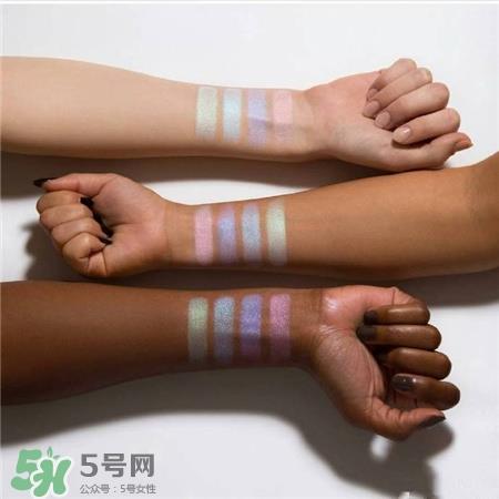 Kat Von D三角盘高光眼影试色 Kat Von D Alchemist Palette试色