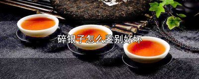 ​碎银子怎么鉴别好坏