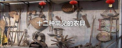 ​十二种常见的农具