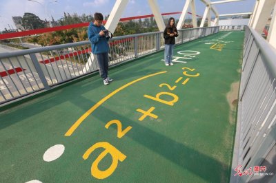 ​湖北襄阳大学城天桥变网红打卡地