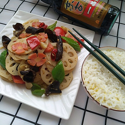 藕片怎么炒好吃（东古家味美食家常炒藕片）