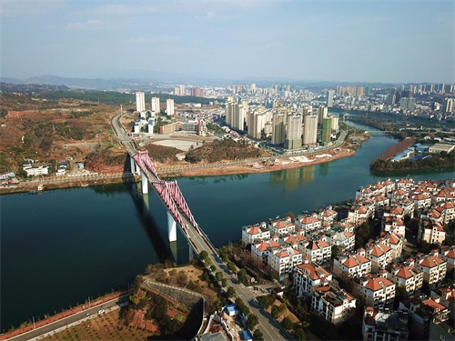 宜昌夷陵区小溪塔风光