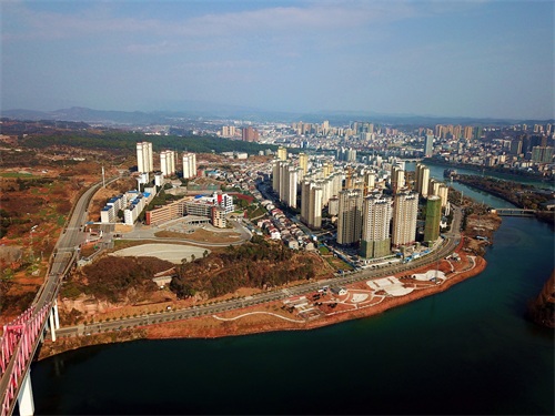 宜昌夷陵区小溪塔风光