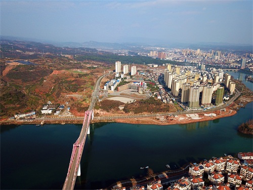 宜昌夷陵区小溪塔风光