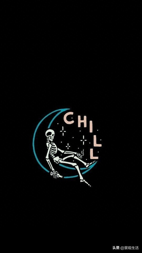 骷髅头手机壁纸一组