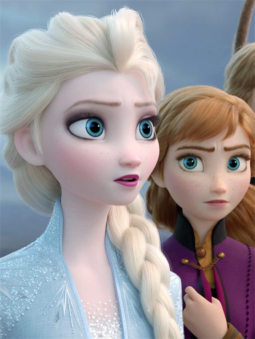 冰雪奇缘 艾莎 公主 Elsa 3000 x 4000 高清唯美手机壁纸