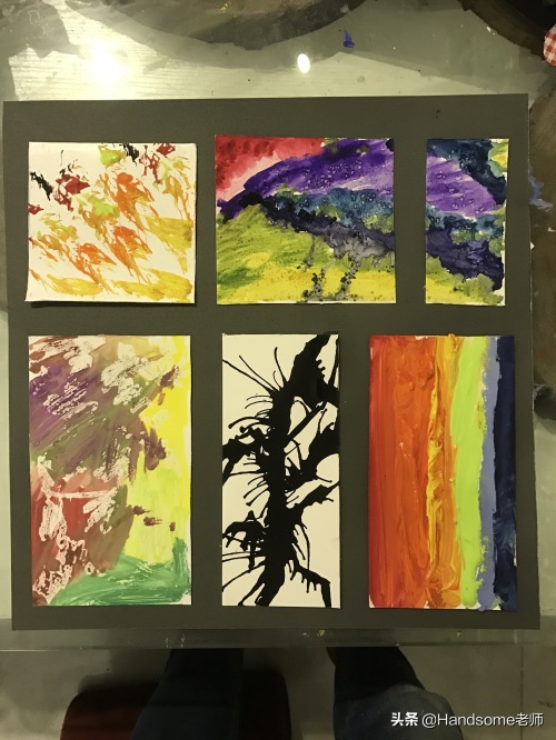 儿童创意美术：肌理画--九千九百九十九岁的老奶奶