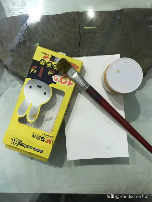 儿童创意美术：肌理画--九千九百九十九岁的老奶奶