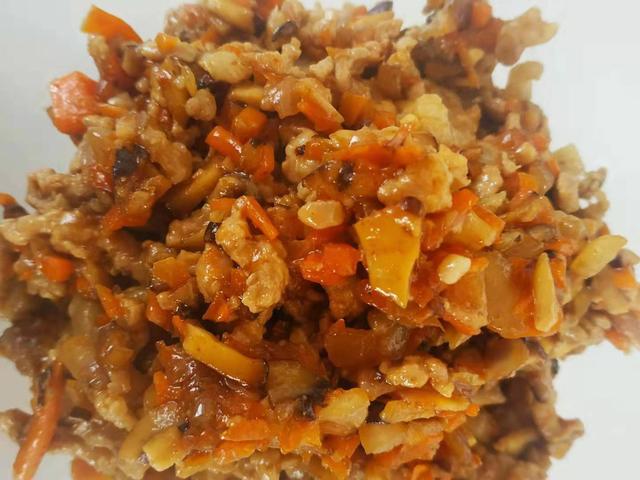 肉包子馅的做法最正宗的做法(包子馅这样做肉粒分明)(8)